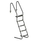 Escada 1 1/2 POL com 5 Degraus em Inox Comfort Home 024414 SODRAMAR