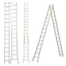 Escada Alumínio 3 Em 1 Extensiva 2 X 14 - 28 Degraus Alumasa