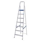 Escada Alumínio 7 Degraus 198cm Mor - Capacidade 120kg