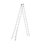 Escada Alumínio Extensiva 12 Degraus 3,6 / 6,17m - Mor - Suporta 150kg
