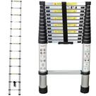 Escada Alumínio Telescópica 3.8 m 13 Degraus - Multifuncional