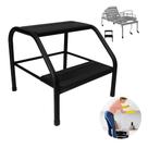 Escada de 2 Degraus Antiderrapante Suporta até 200kg com Segurança Total