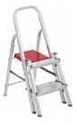 Escada De Aluminio Dupla 120 Kg 2 Degraus Reisam