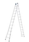 Escada de Aluminio Extensiva 2x12d Mor 005208