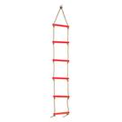 Escada de corda de escalada Senyar Kids Outdoor Plastic 6m vermelha