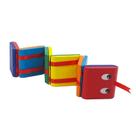Escada de madeira de brinquedo Colorful Flip Visual Illusion para crianças