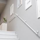 Escada de parede, corrimão, corrimão, DMCHENGMA, metal branco, ferro, 6 pés