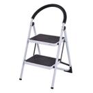 Escada Dobrável COSTWAY com Pedal Antiderrapante - Capacidade 150kg Escada Dobrável COSTWAY com Pedal Antiderrapante - Capacidade 150kg