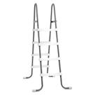 Escada Dupla 122 Cm para Piscina Inflável e Estrutural Intex