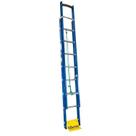 Escada em Fibra Extensível Vazada 13 Degraus 2,60x4,10m Premium Wbertolo Azul