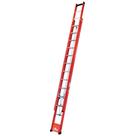 Escada Extensiva Em Fibra 14/24 Degraus Capacidade 110Kg Worker