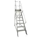 Escada Industrial 7 degraus + Plataforma NR12 2,0mt Escaleve