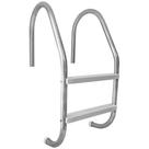Escada Inox Para Piscina 2 Degraus Abs Shop das Cascatas