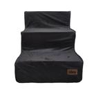 Escada para pet 3 degraus com zíper de espuma rígida cachorros cães e gatos Escada para pet 3 degraus com zíper de espuma rígida cachorros cães e gatos