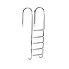 Escada para Piscina em Aço Inox 5 Degraus Anatômicos Marinheiro 1 1/2" em Inox - Sodramar Escada para Piscina em Aço Inox 5 Degraus Anatômicos Marinheiro 1 1/2" em Inox - Sodramar