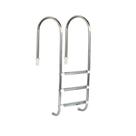 Escada para Piscina Marinheiro 1 1/2" em Aço Inox 3 Degraus Anatômicos em Inox - Sodramar