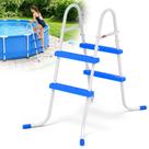 Escada para Piscina REGMICS de Aço com 2 Degraus para Piscinas de 85 cm