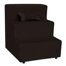 Escada Pet 3 Degraus para Cães Pequenos e Gatos - Conforto e Acesso Escada Pet 3 Degraus para Cães Pequenos e Gatos - Conforto e Acesso
