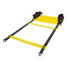 Escada Poker Agilidade Pro Treinamento 9 Degraus x 4,5 Metros Amarelo e Preto Escada Poker Agilidade Pro Treinamento 9 Degraus x 4,5 Metros Amarelo e Preto