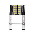 Escada Telescópica Extensiva Inox - 11 Degraus - 3,20 Metros - ETI320 - JST