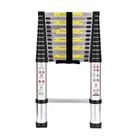 Escada Telescópica Extensiva Inox - 13 Degraus - 3,8 Metros - ETI380 - JST