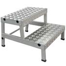 Escada tipo Banqueta Reforçada 500mm 2 Degraus ESCALEVE Escada tipo Banqueta Reforçada 500mm 2 Degraus ESCALEVE