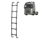 Escada Traseira para Volvo FH/NH até 2014 - 6 Degraus Preta