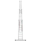 Escada Tripla Extensiva 11/3 Worker De Alumínio