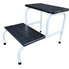 Escadinha Para Tatuador 2 Degraus Piso Em MDF Com Antiderrapante Branca Medcombo