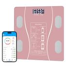 Escala inteligente de gordura corporal ChuangMaishi com Bluetooth - rosa Escala inteligente de gordura corporal ChuangMaishi com Bluetooth - rosa
