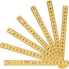 Escala métrica 2 metros 12 dobras de nylon - Vonder