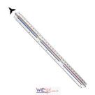 Escalimetro Mod.7830/1 -Triangular 30cm. Trident Escalimetro Mod.7830/1 -Triangular 30cm. Trident