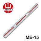 Escalímetro Triangular Trident 15cm Me-15
