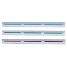 Escalímetro Triangular Trident 30cm - 7830-1