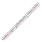 Escalimetro Trident 7830 Escala Triangular Nº3 - 30cm