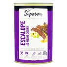Escalope ao Molho Caseiro Vegetal Superbom Lata 380g