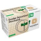 Escalpe Descartavel 21G Descarpack 100UNIDADES