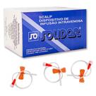 Escalpe para Coleta de Sangue com Seringa 25g (LABOR) - 100 Unidades