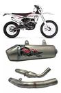 Escapamento belparts mxf270 23/24 bhp inox polido escape
