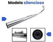 Escapamento Biz 100 1998 a 2005 Modelo Original Polimet Silencioso