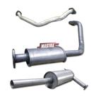Escapamento Completo Jeep Bandeirante Motor Toyota 1994...