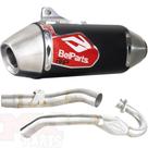 Escapamento Curva + Ponteira Belparts Pro Short CRF 250F 18/24