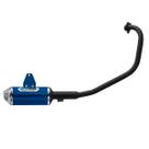 Escapamento de Moto Pro Tork Mini 3 Curva Preta Fazer 150 / Factor 125/150 Escapamento de Moto Pro Tork Mini 3 Curva Preta Fazer 150 / Factor 125/150
