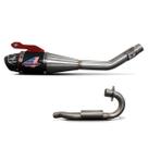 Escapamento Escape Esportivo Moto Pro Tork Powercore 4 Nxr 125 Bros 2003 - 2005