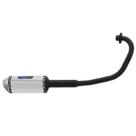Escapamento Esportivo para Moto Pro Tork Mini 3 Fan 125 2009 À 2015 Curva Preta