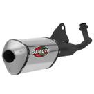Escapamento Gemoto Racing 3 Trioval Curva Preta Pop 110 2016 À 2022