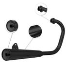 Escapamento ML 1 Abafador para Titan 150 ESD EX 2009 À 2013 Fan 150 Mix ESDI 2009 a 2013 Gemoto