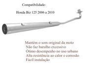 Escapamento Modelo Original Biz 125 2006 á 2010