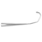 Escapamento Moto Honda Fan 125 2005 a 2008 Modelo Original Cromo Forte