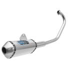 Escapamento Moto Pro Tork Mini 3 Curva Cromada Yes 125 2004 À 2013